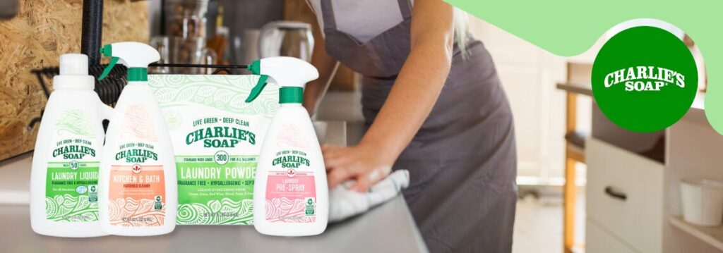 A green and clean New Year with sustainable cleaning products.